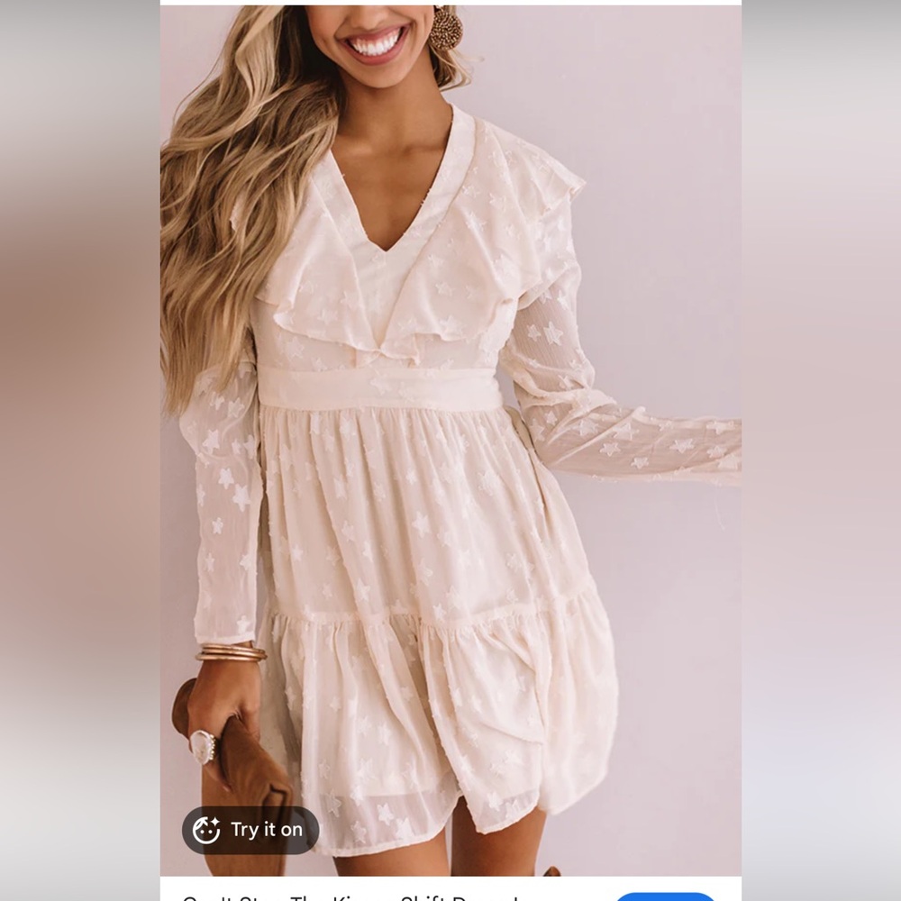 NWT Entro "Can't Stop The Kisses" shift dress